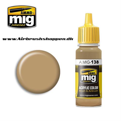 A.MIG 138 DESERT YELLOW 